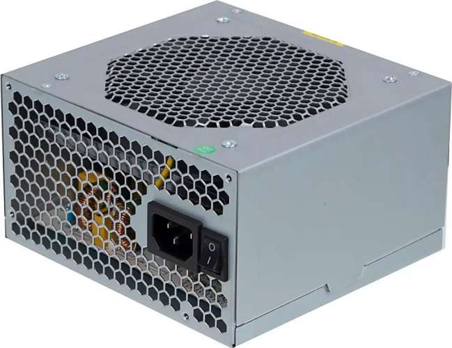 Блок питания QDION QD500-PNR,  500Вт,  120мм,  серый [qd-500-pnr 80+]